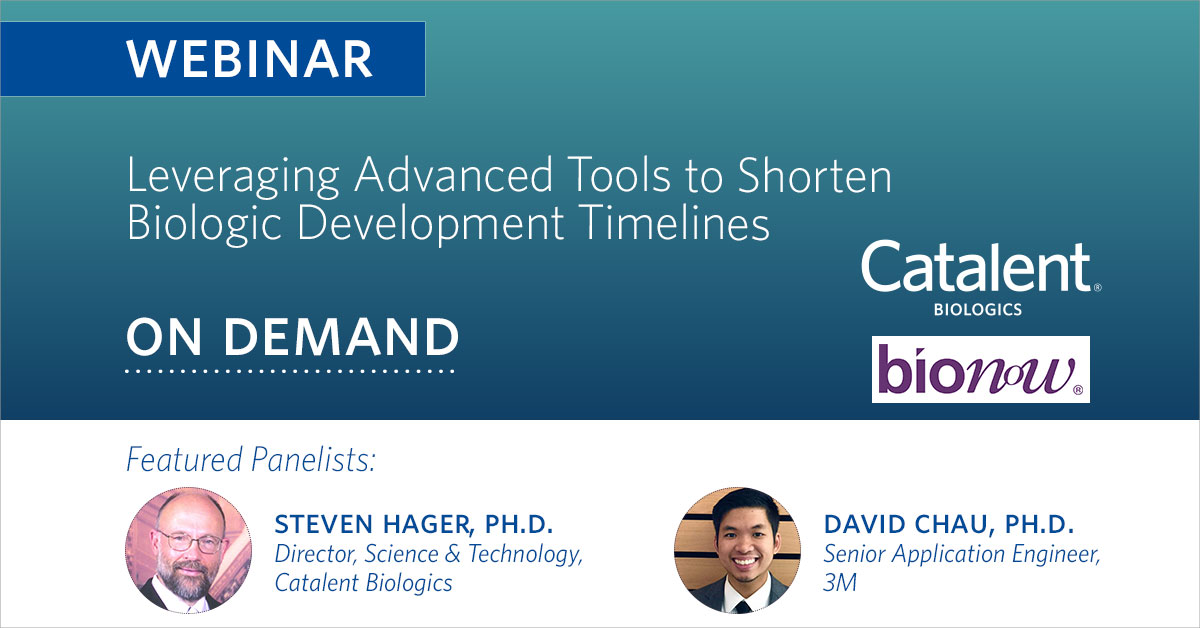 Leveraging Advanced Tools to Shorten Biologic Development